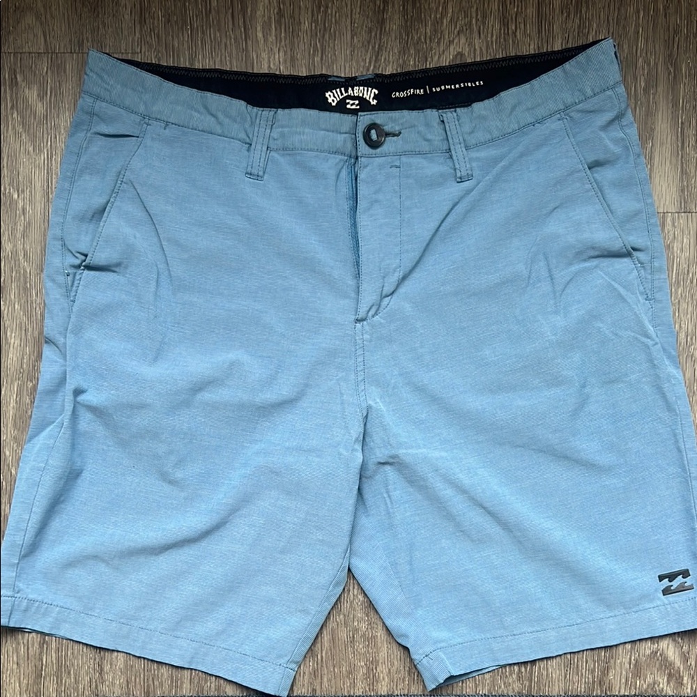 Billabong Blue Hybrid Shorts Quick-Dry Versatile